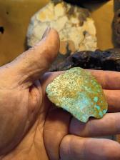 Turquoise carved Indian chief